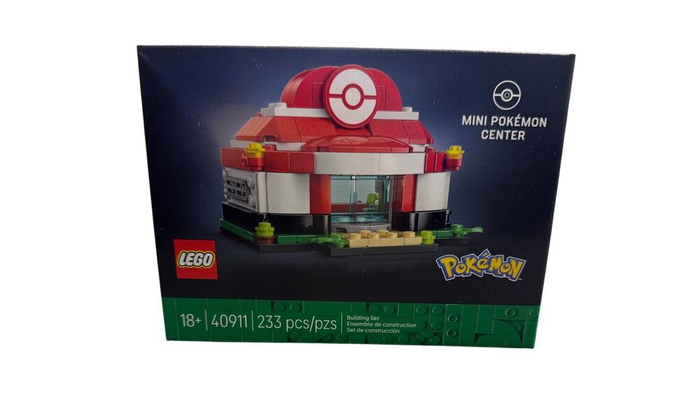 LEGO #40911 Mini Pokémon Center Insider Set: Brand New in Box